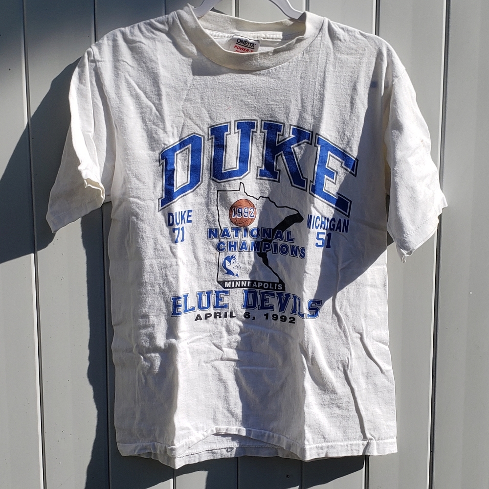 Duke 1992 National Championship T-Shiet